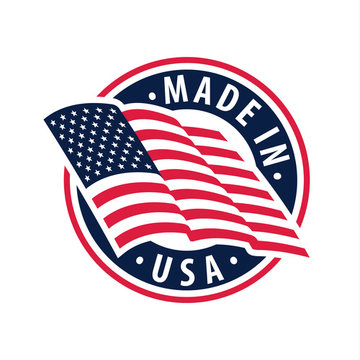 made in usa sticker